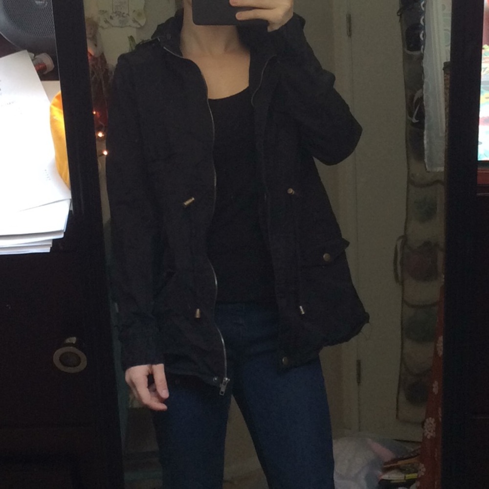 A black jacket